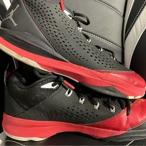 Nike Air Jordan CL3 VIl Mens Size 12 Black Red White 616805-002 Sneakers Shoes